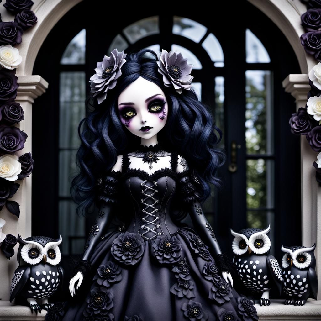 Goth Doll  by @Csf