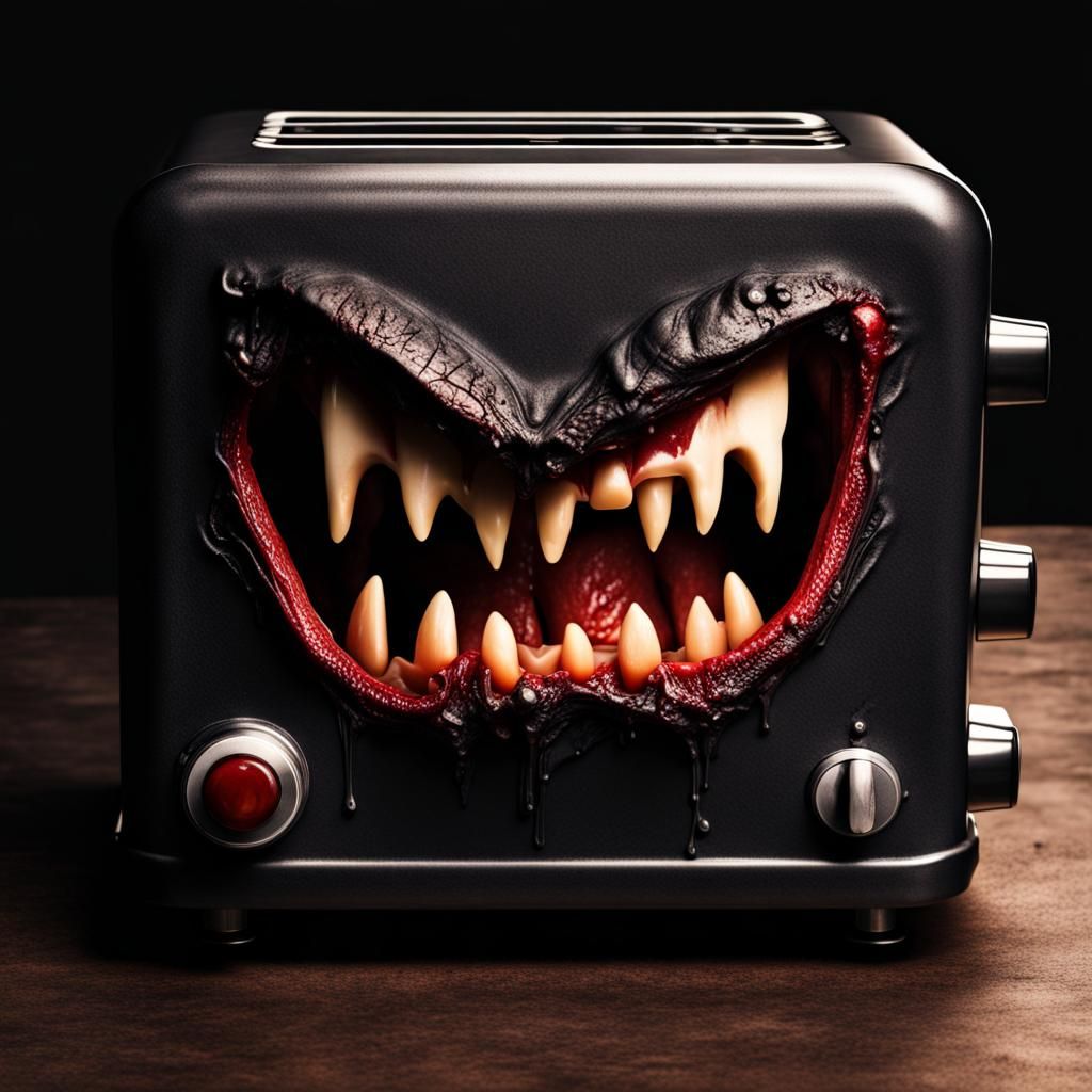 "Appliance of the Damned: Toasted Frights"  by @Mark_Loves_Coffee_