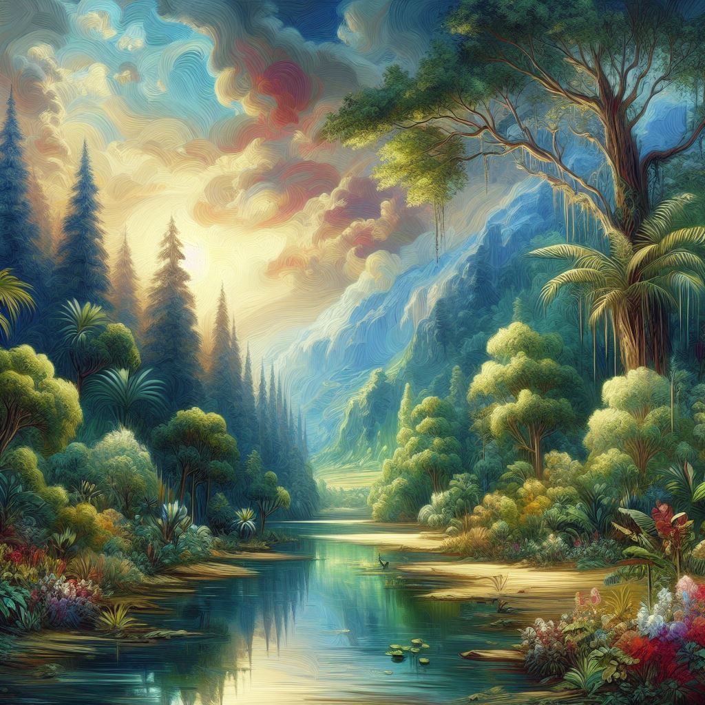 Oil painting