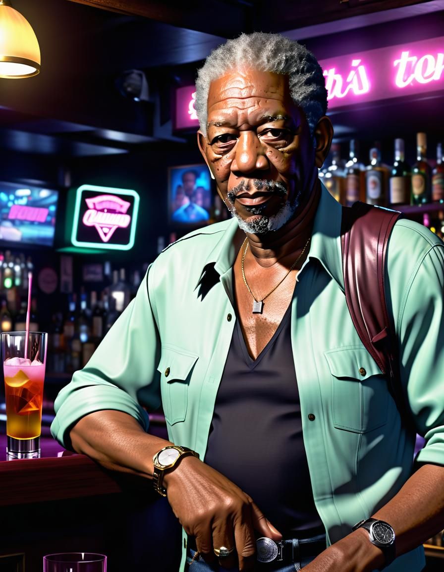 Morgan Freeman   by @Blairo08