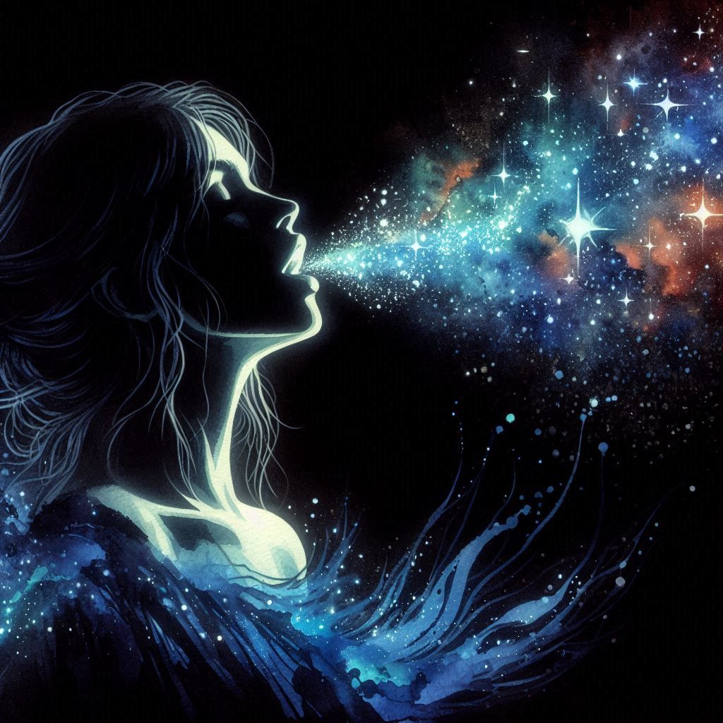 words are flowing out like endless rain into a paper cup…