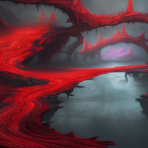 A river of blood
