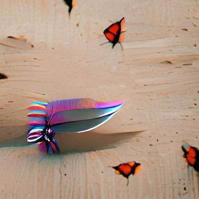 Knife butterfly