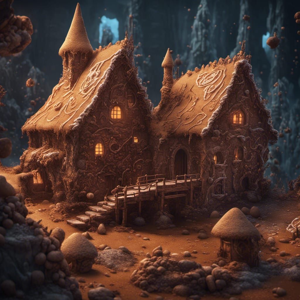 gingerbread cave