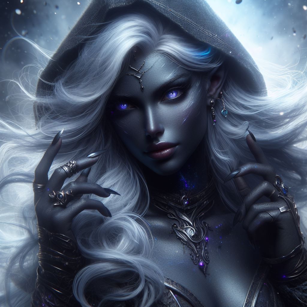 Drow sorceress