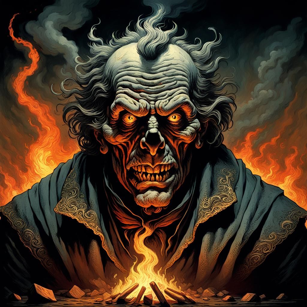 Firey Portrait