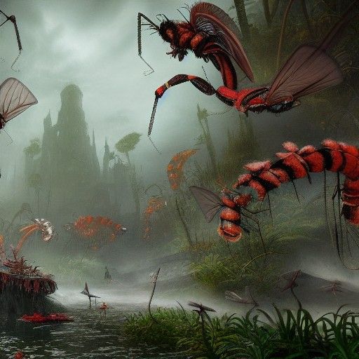 The mosquito buffet