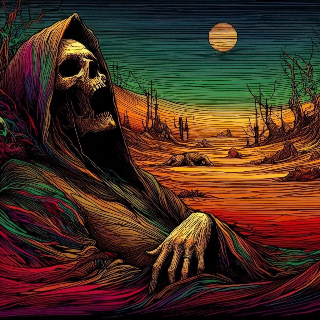 dying in the desert of the real