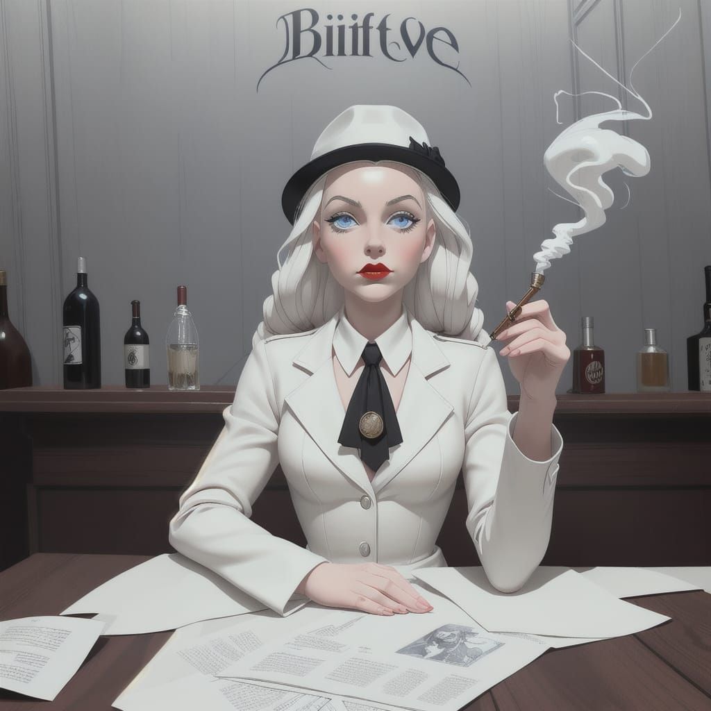 Akasha Film Noir - Anime Style #1