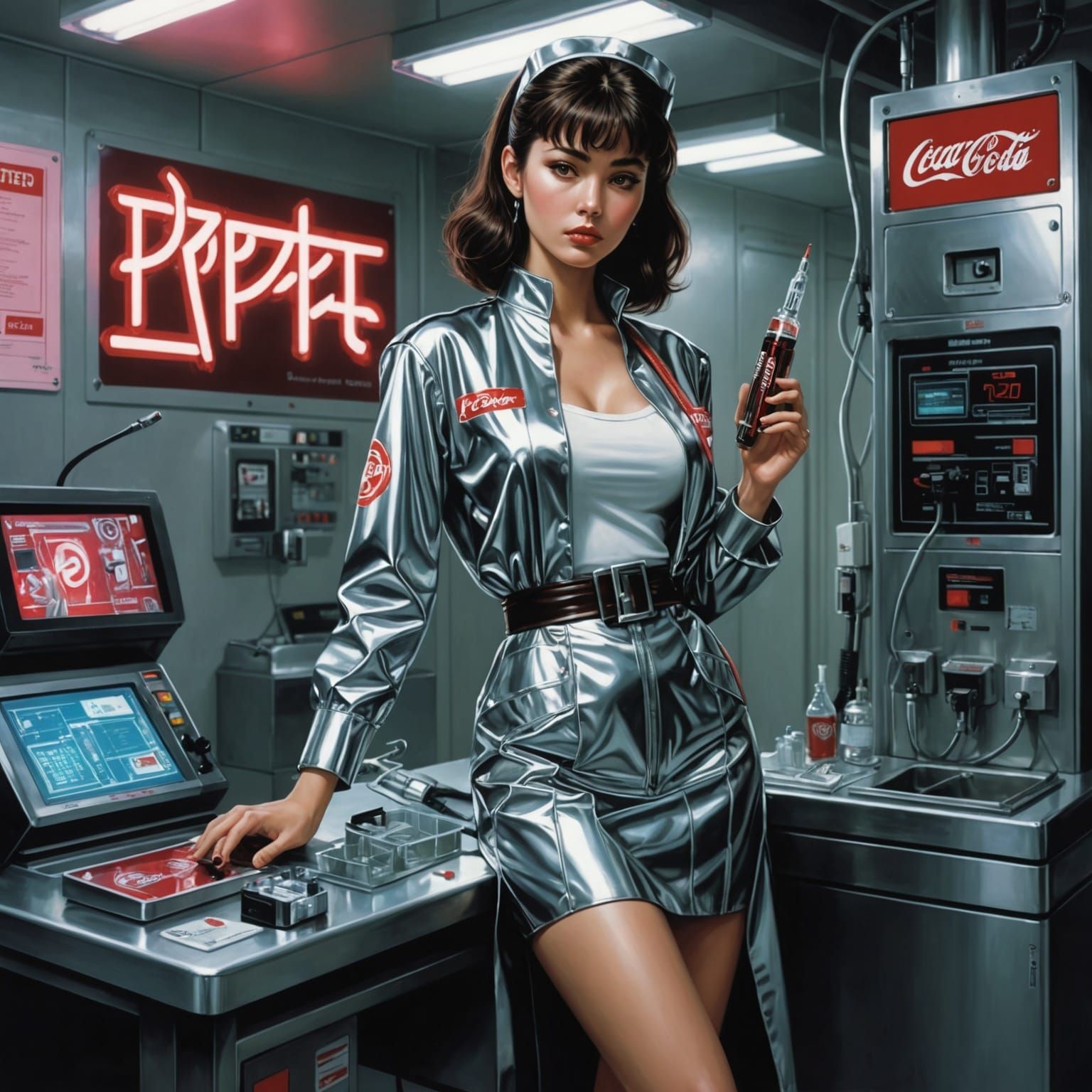Soda Pop Girl  by @Micheal Bomberger