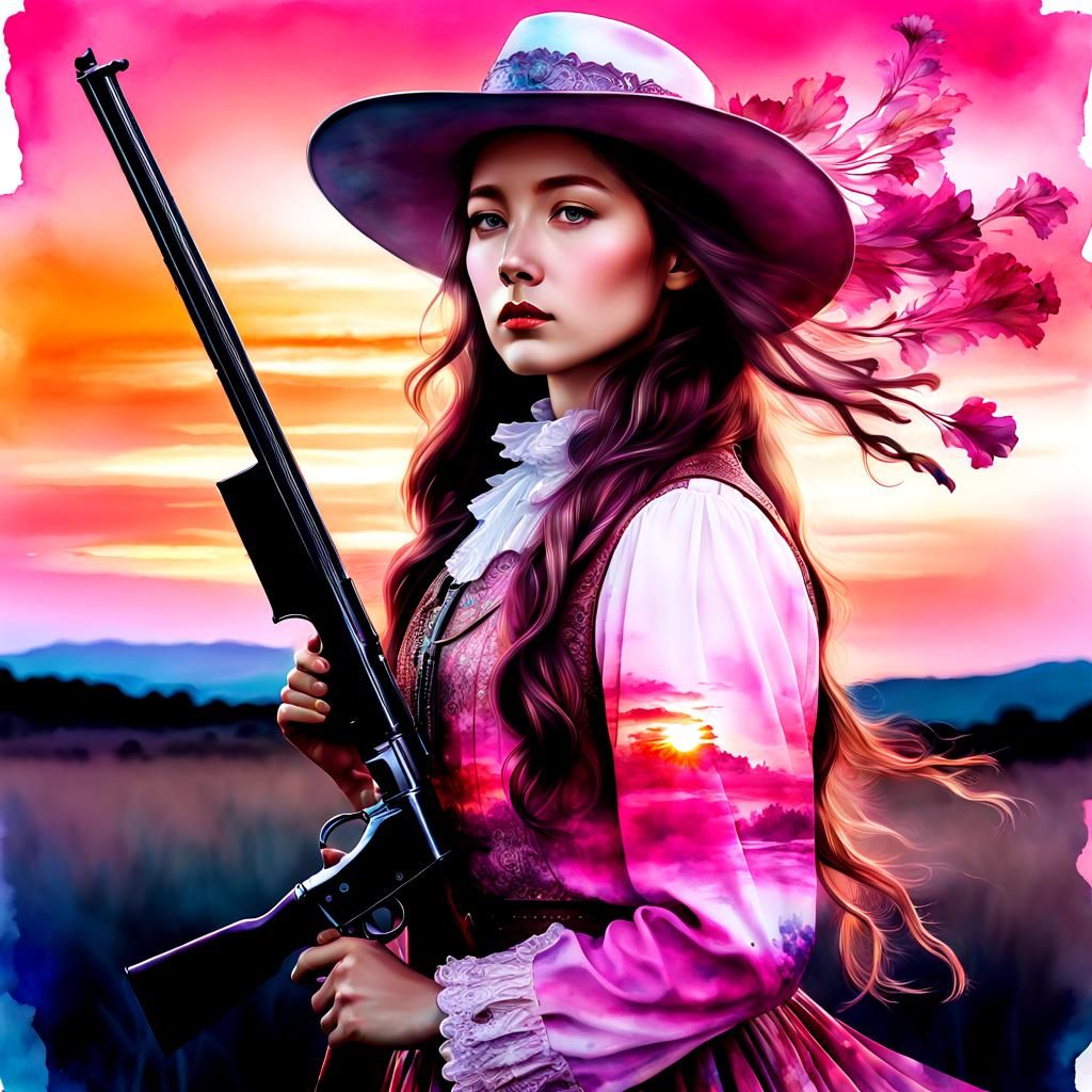Annie Oakley  by @Mystery Creature