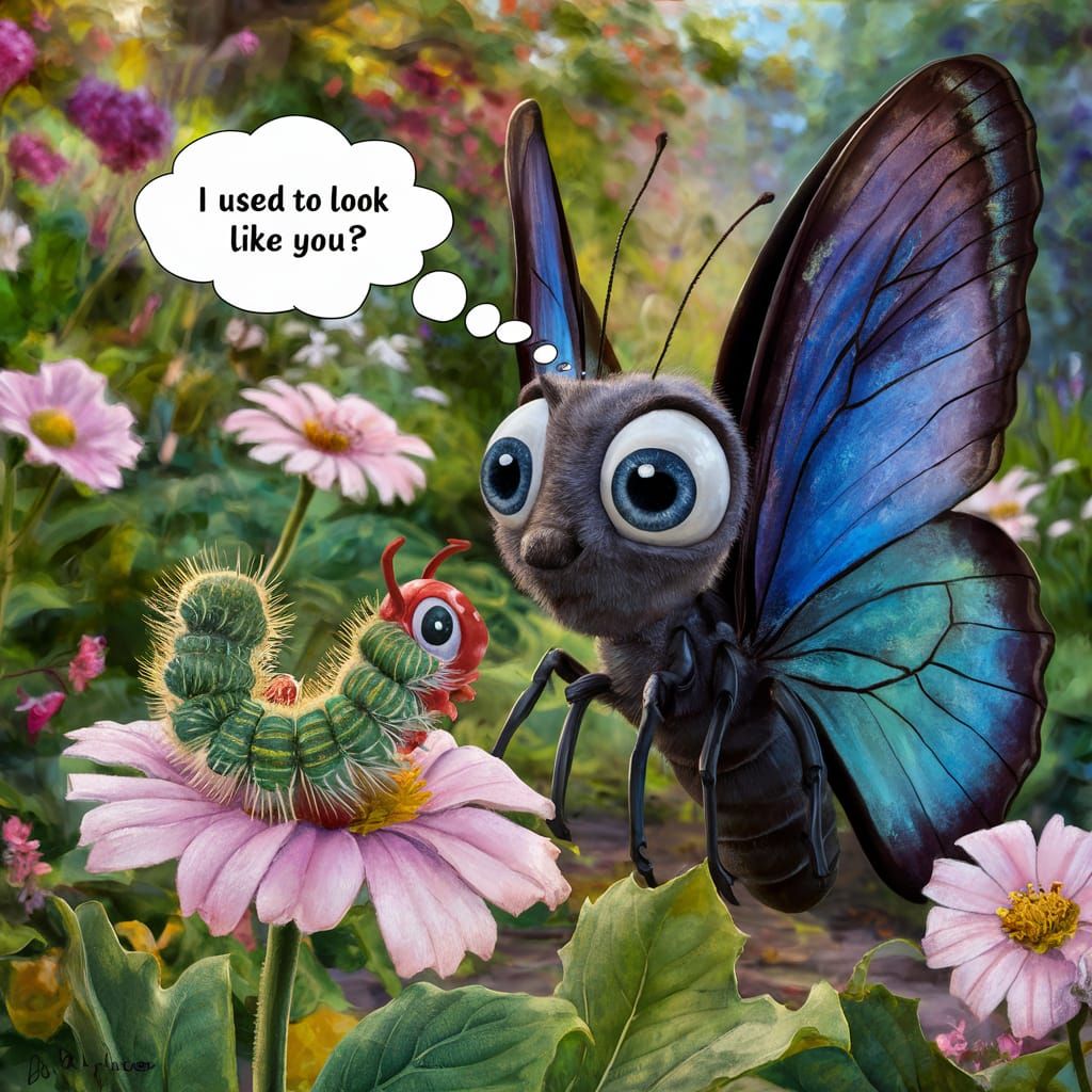 I used to look like you?