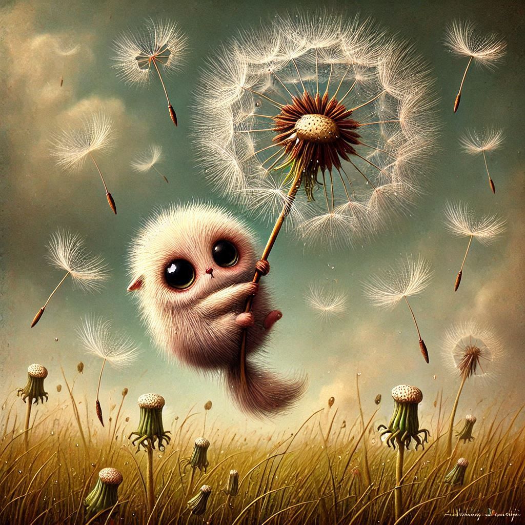 Just a bit of floating fluff