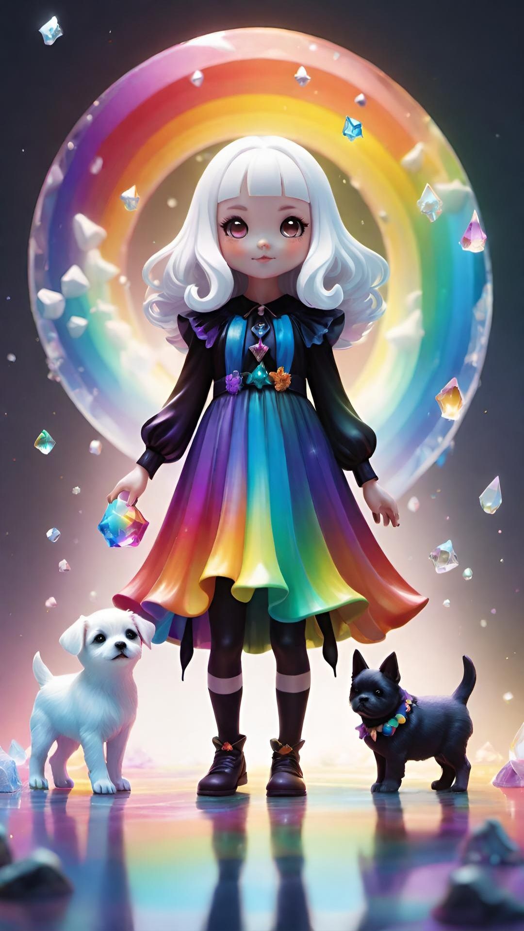 rainbow witch