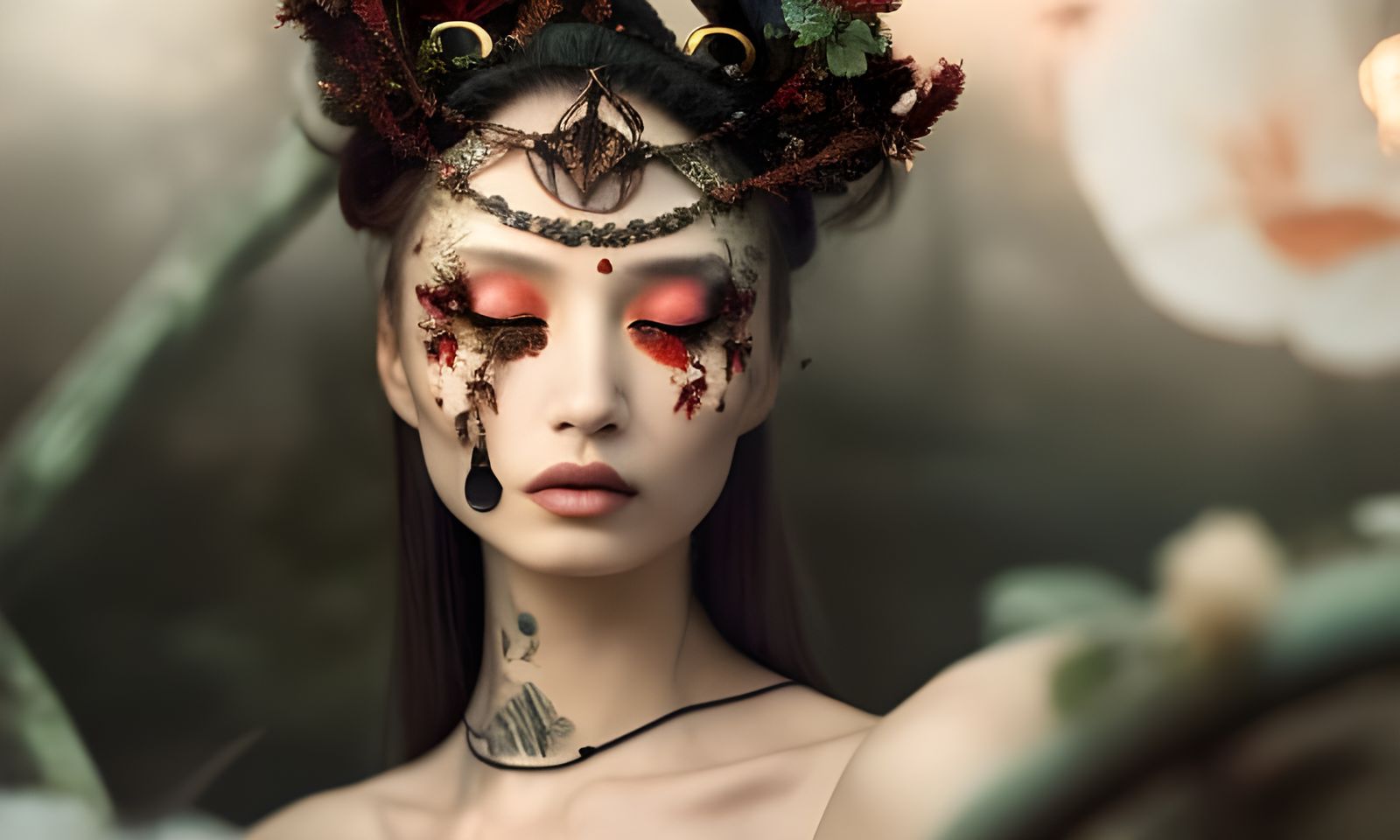 Trying something new: flower folk. Thoughts?