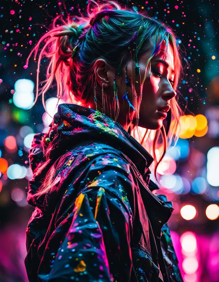 And It Fell Like Rain Sadness  by @Miny Boy