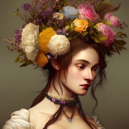 Flower hat