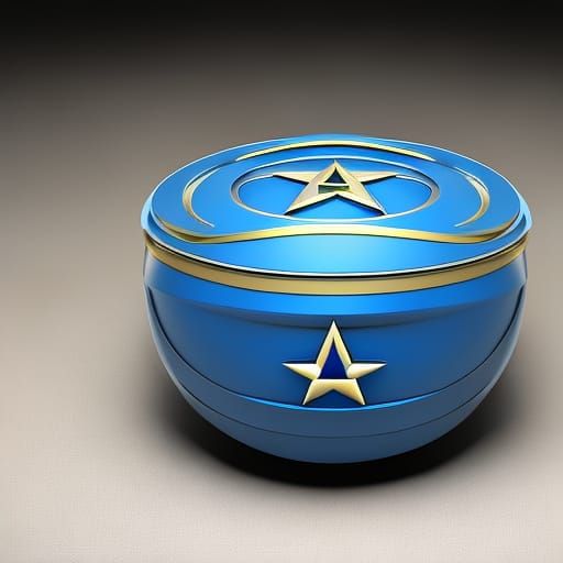 Israeli Flag Rendered as Pixar-Style 3D Art