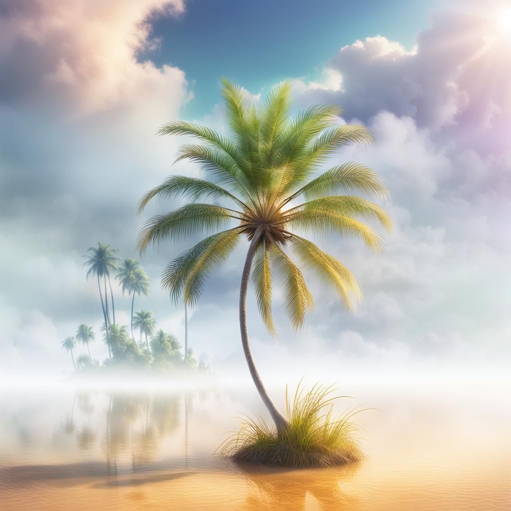 -Oasis Palm Tree-