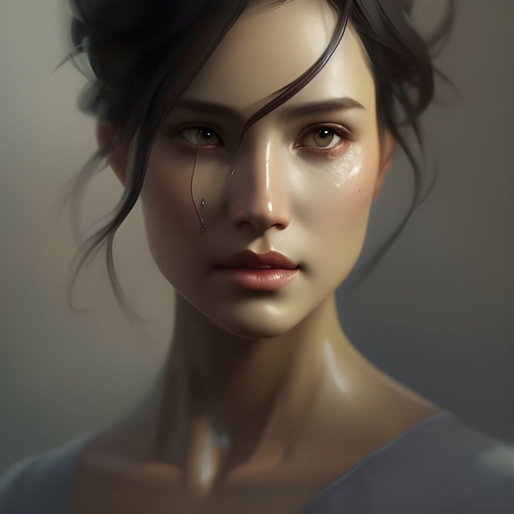 PORTRAIT - First Love - AI Generated Artwork - NightCafe Creator