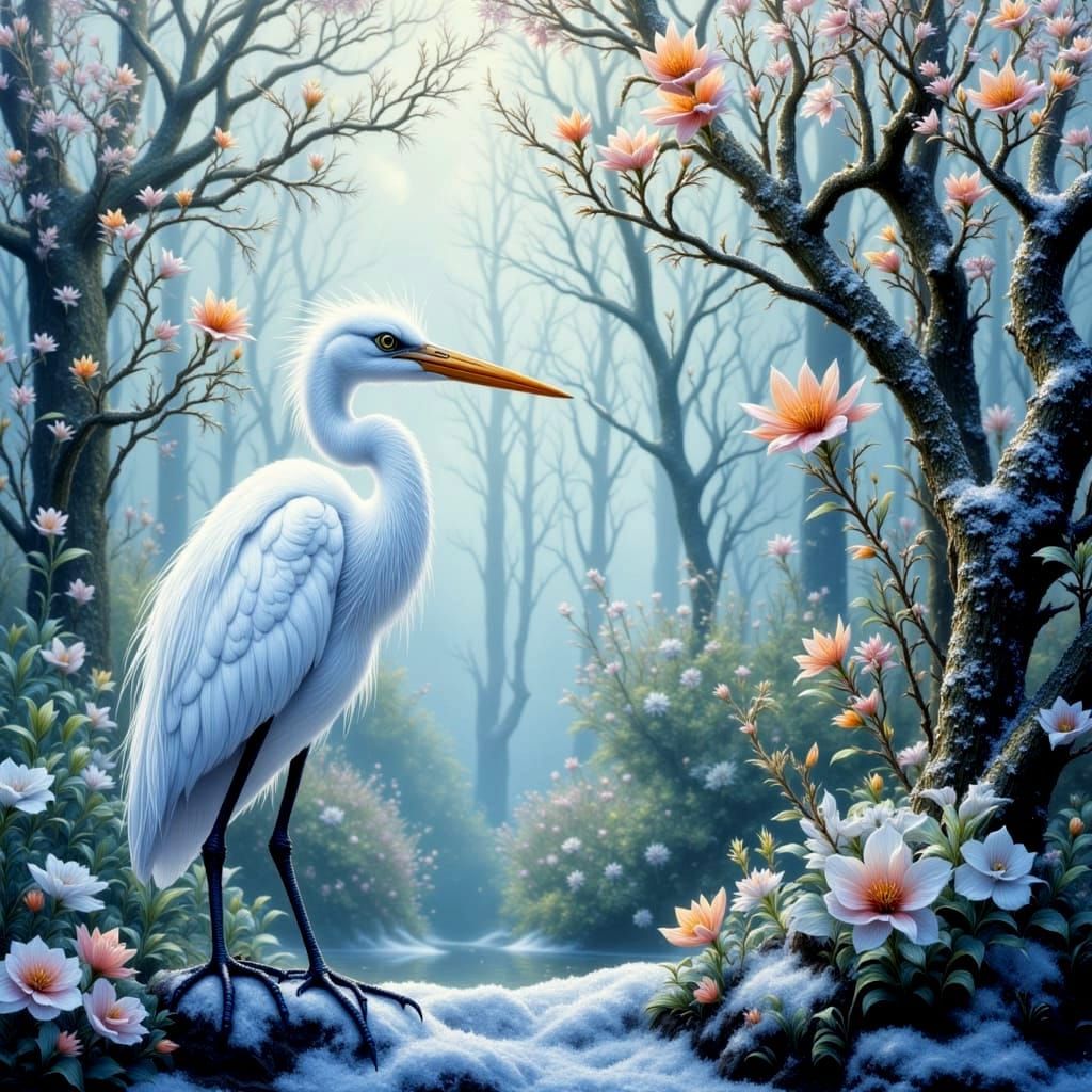 🖤 Great Egret 🖤