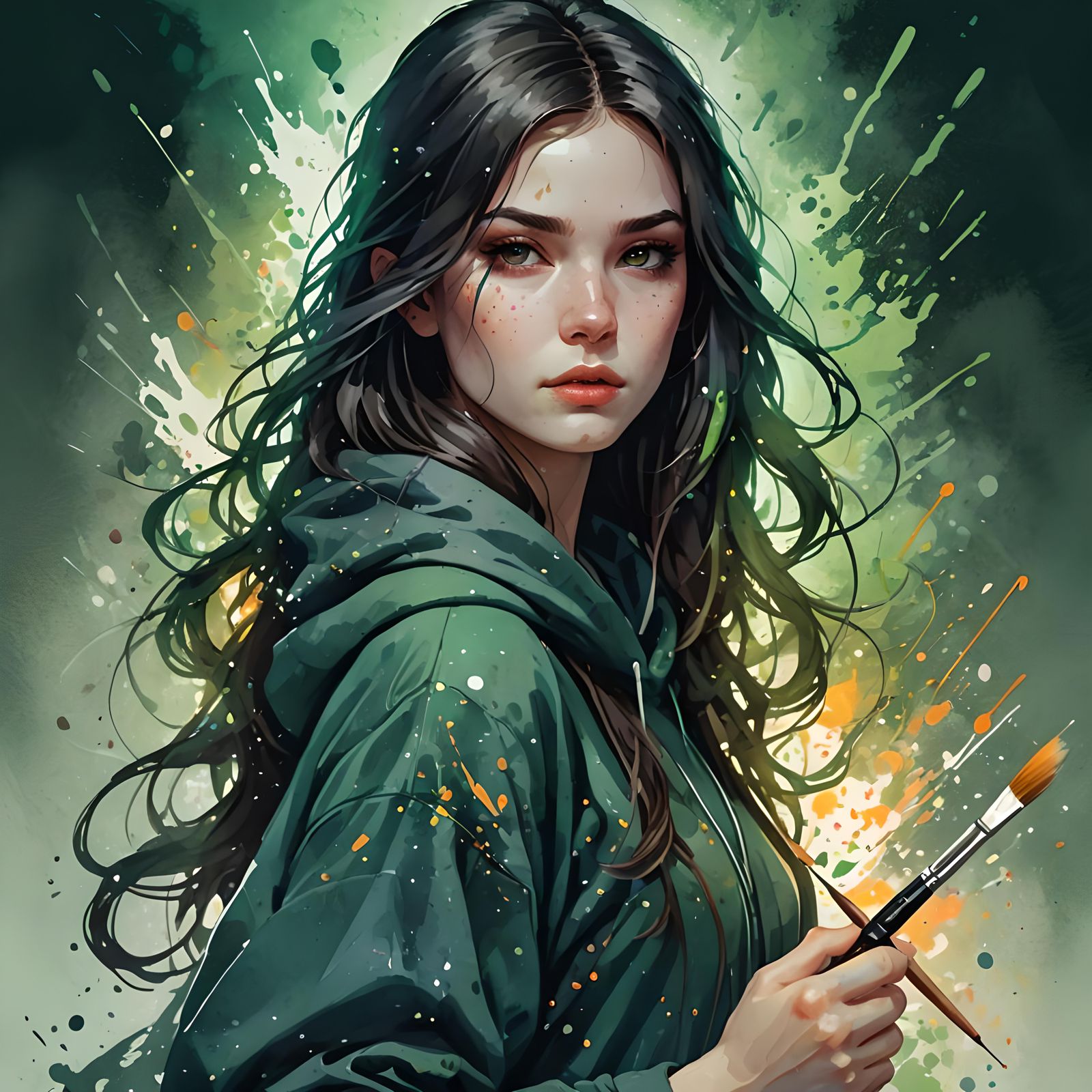 The Love of Creating   by @Elliie