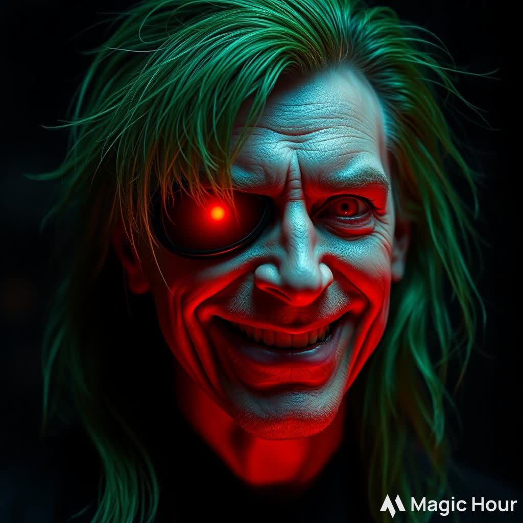 Creepy Masterpiece portrait fantasy art creation of team pla...