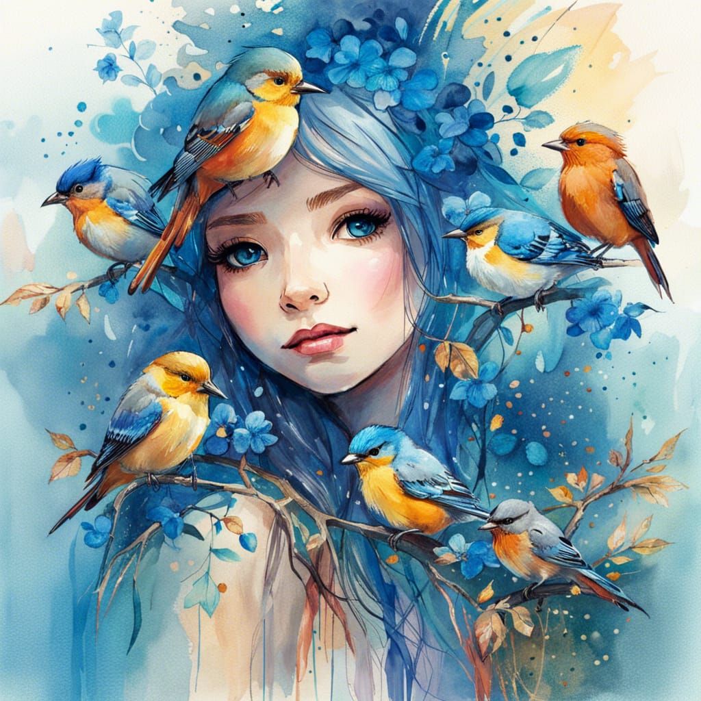 Birds  by @undefined