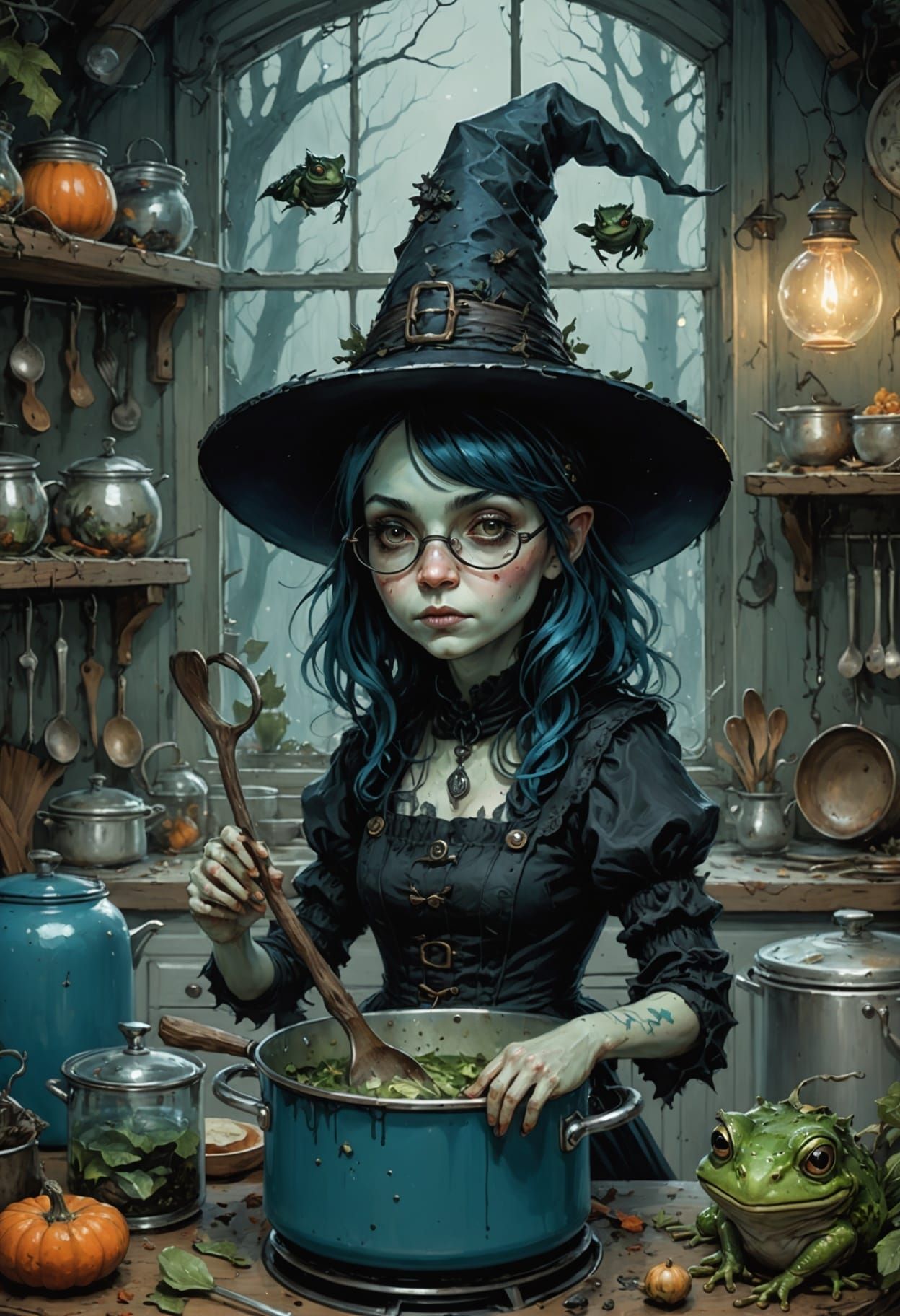 Spooky Witch Kitchen 