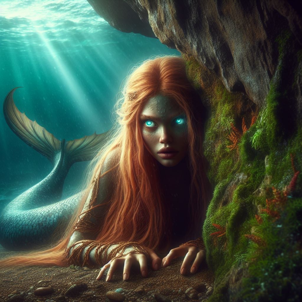 Hiding Mermaid