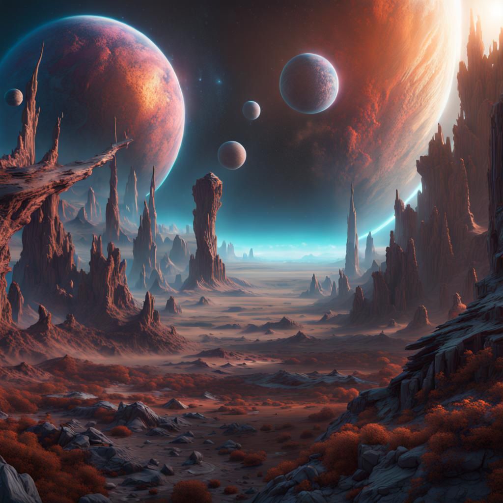 Heaven kissed Planet