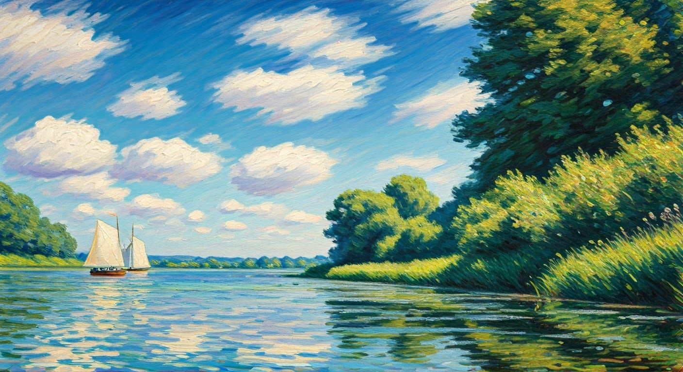 Softly Burning Candle in Winter Rain