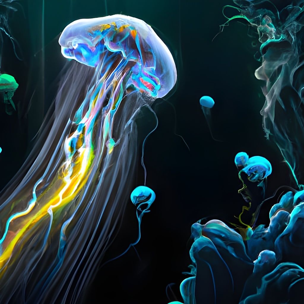 Radiant Tentacles in the Heart of the Ocean!  by @YYZ-5050