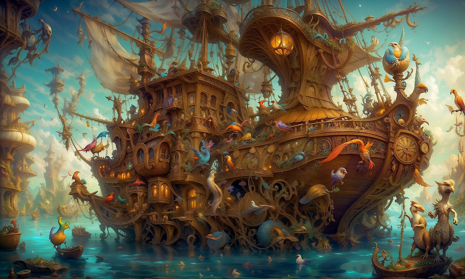 The Ship of the Fool Birds - Oldies Goldies #32, dedicated to @Hampton ( @BeHappy2024 )