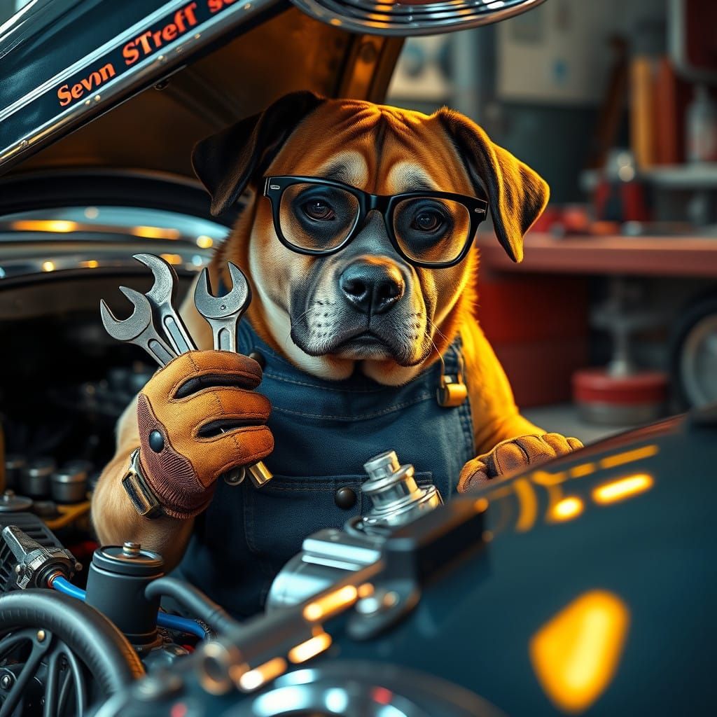 The Mechanic.  by @Tenar