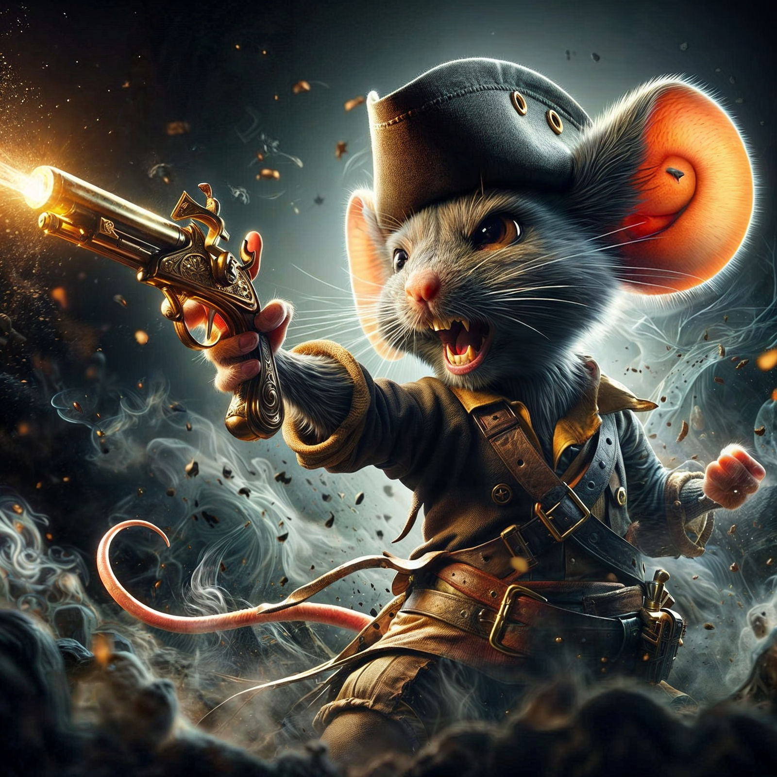 "I Captain Whiskers, ye scallywag!” 😠  by @ZORAN