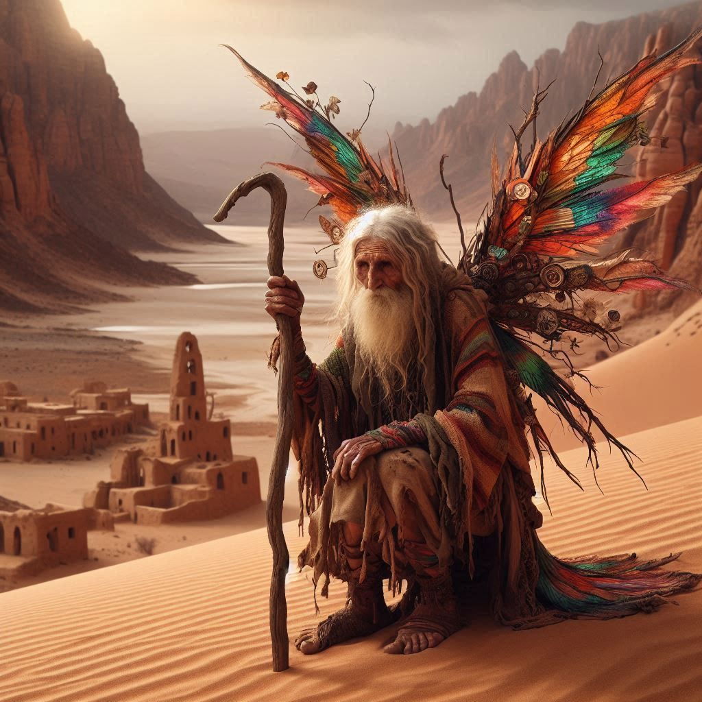 Elder of the Desert Faefolk