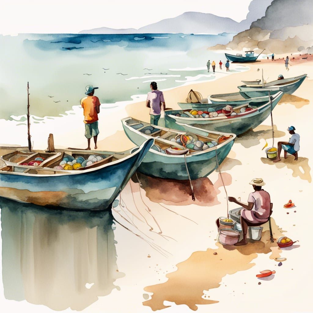 fishing boats   by @AliMar