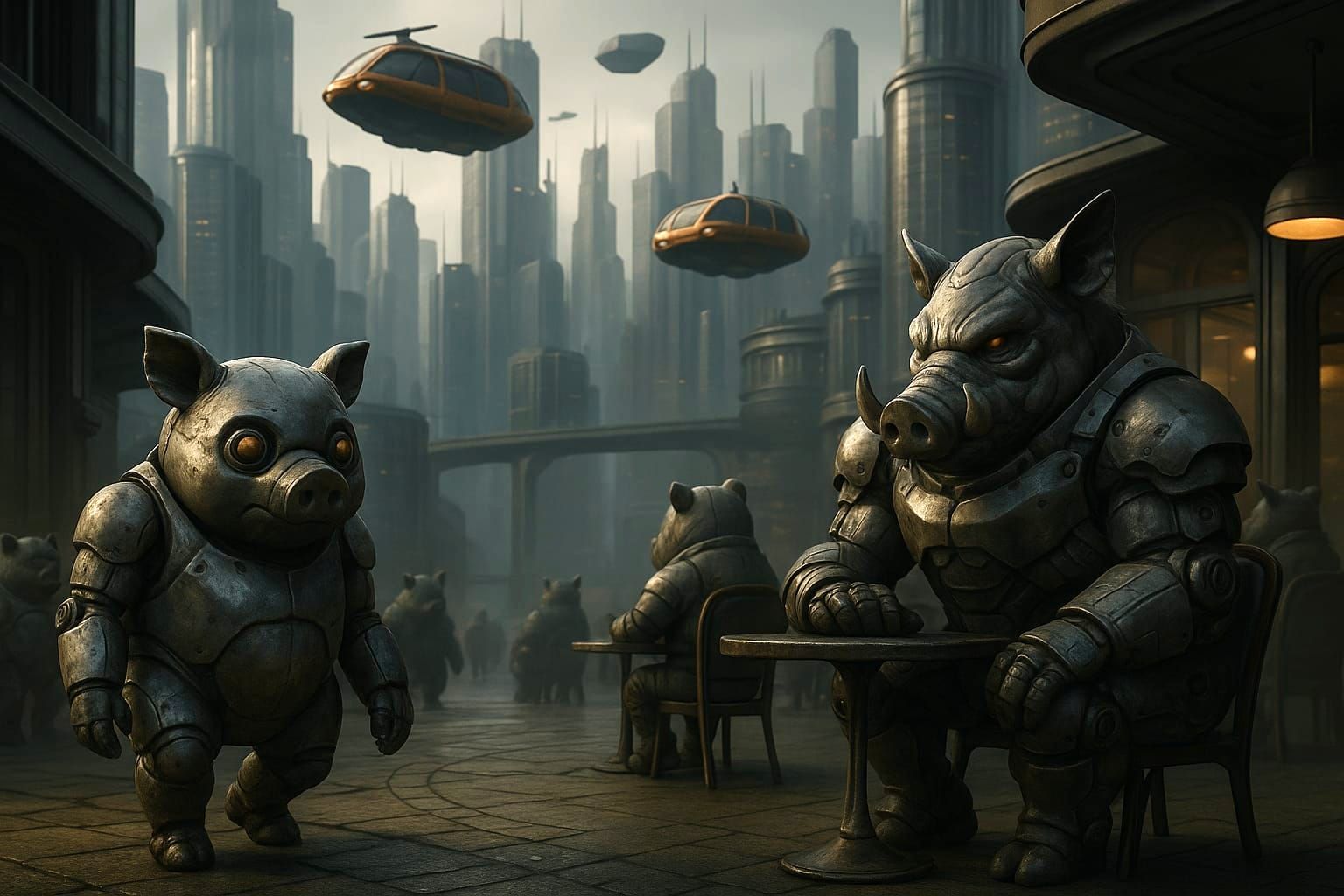 Porcine Cyborg Future 1