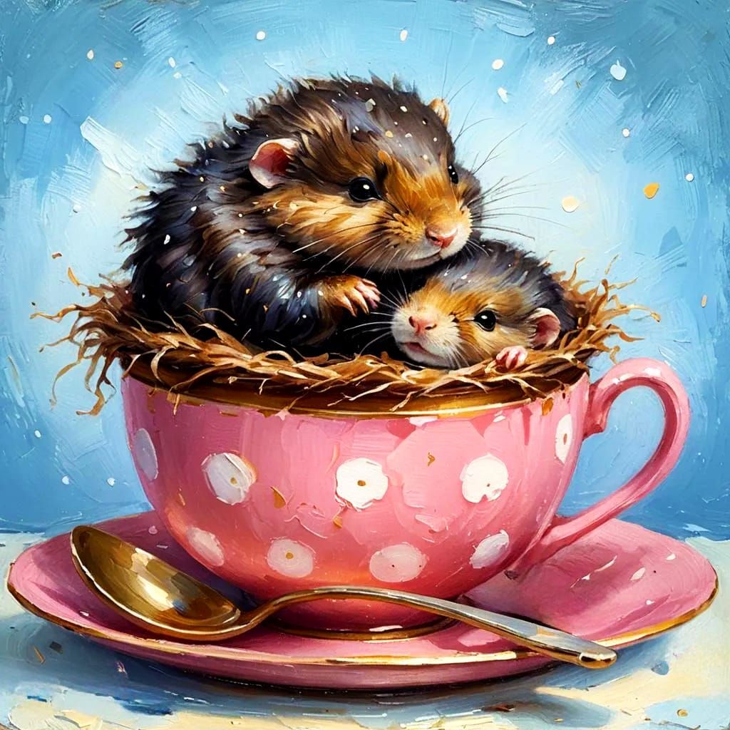 Moles in a Tea Cup