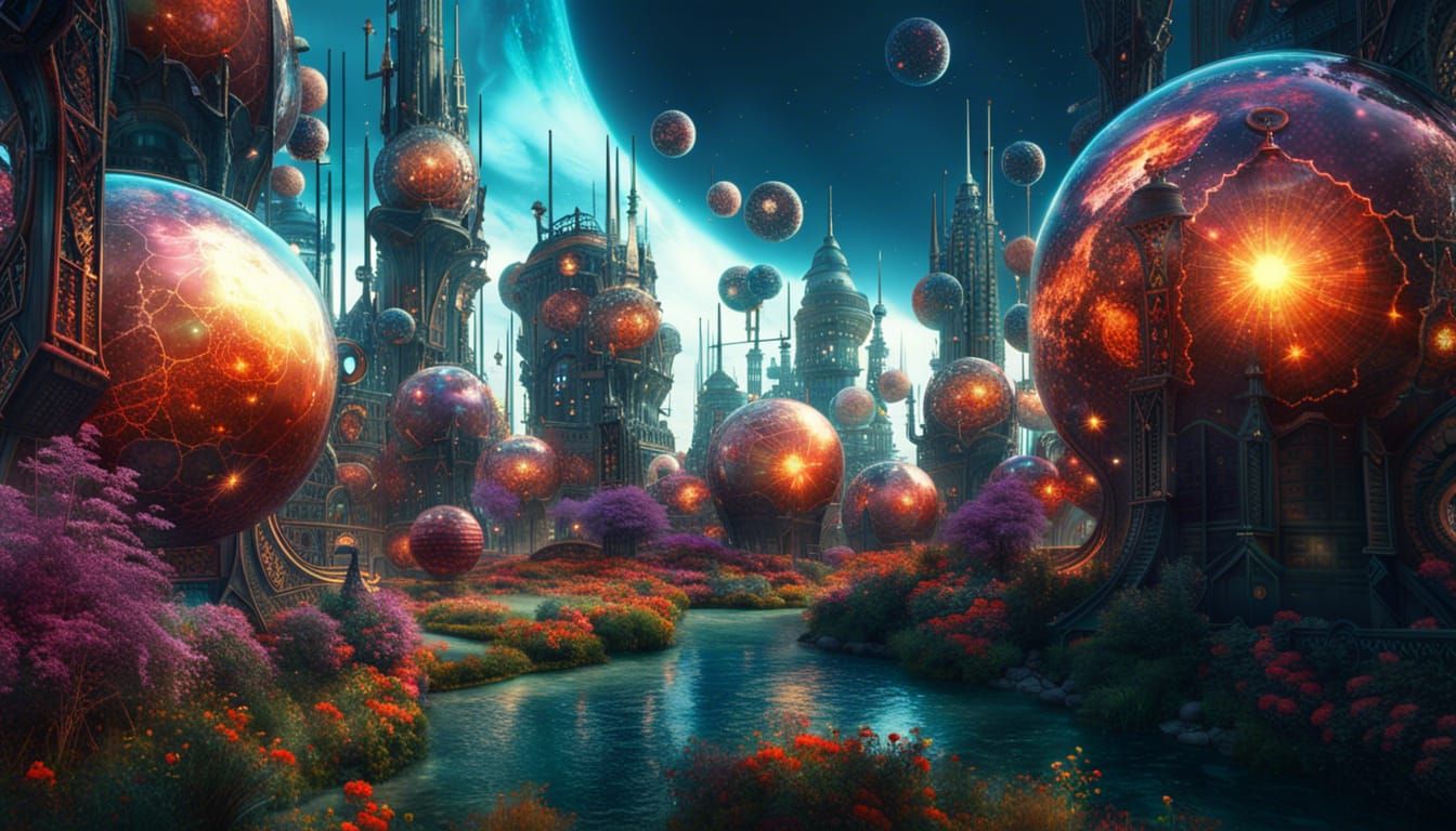 Cosmic Garden city