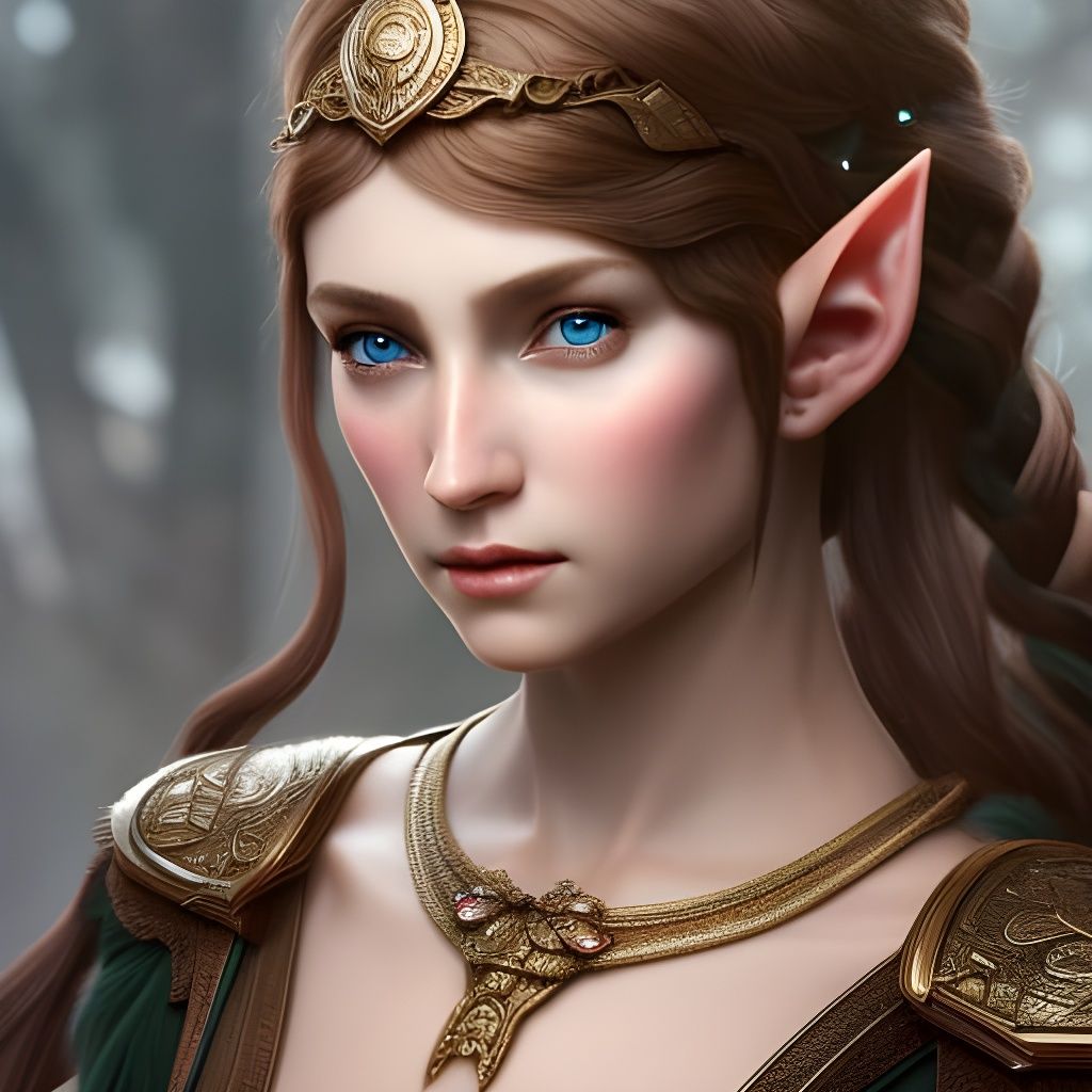 An elf girl - AI Generated Artwork - NightCafe Creator