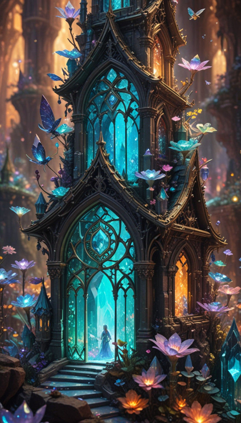 Gemstone palace  by @Zepp