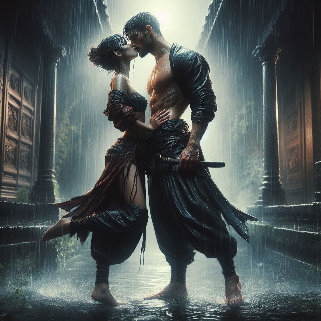 D3 Leg Kick Kiss in the Rain