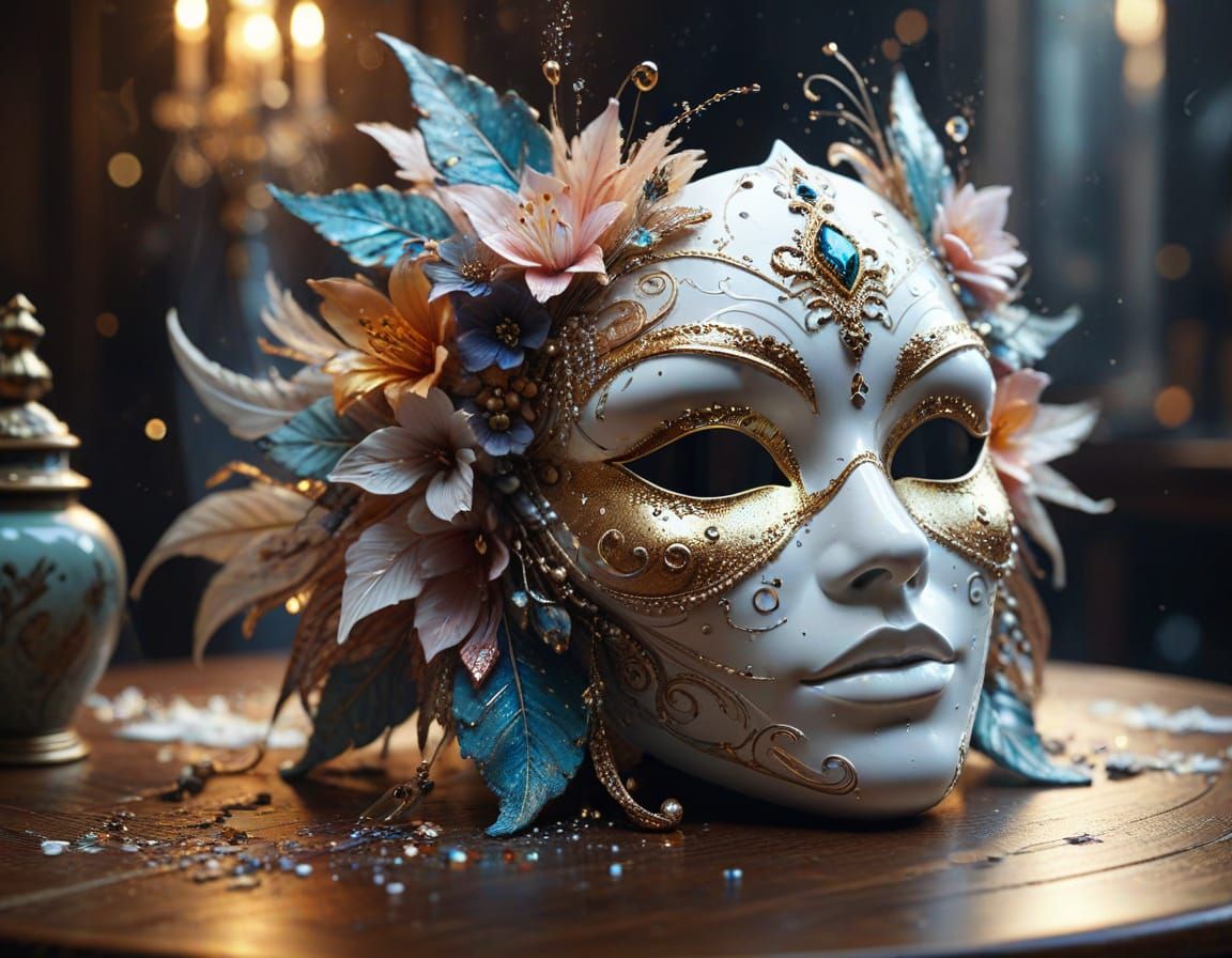 Ceramic Mask  by @LoisD