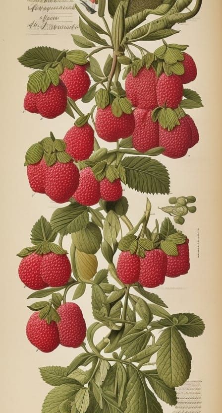 Old botanical atlas