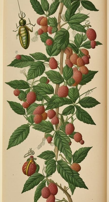 Old botanical atlas