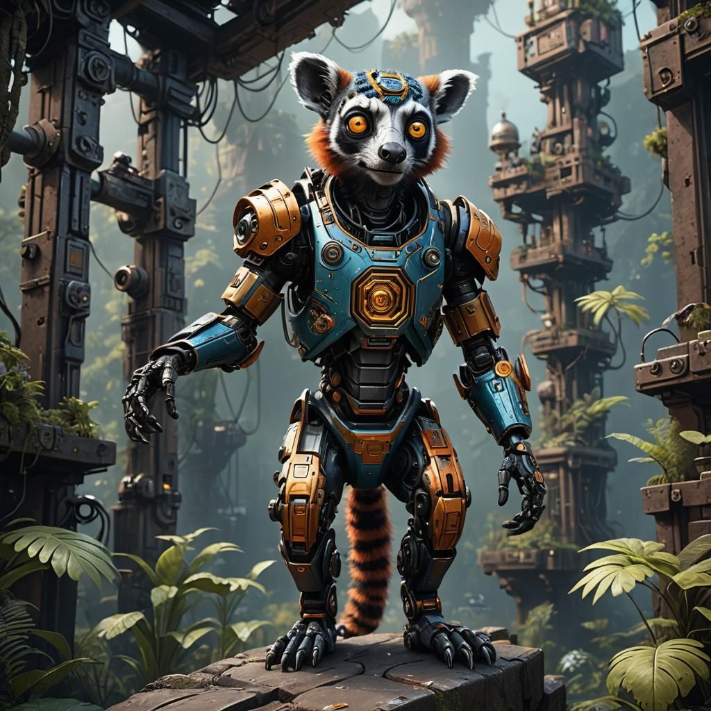 A Robot Lemur