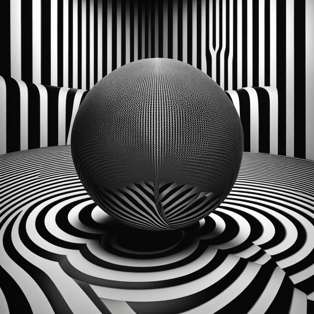 The zebra ball  by @Castorix
