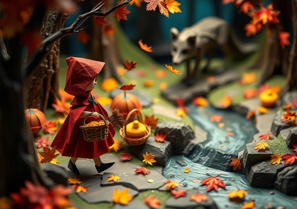 Taking a Fall Stroll to Grandma's House